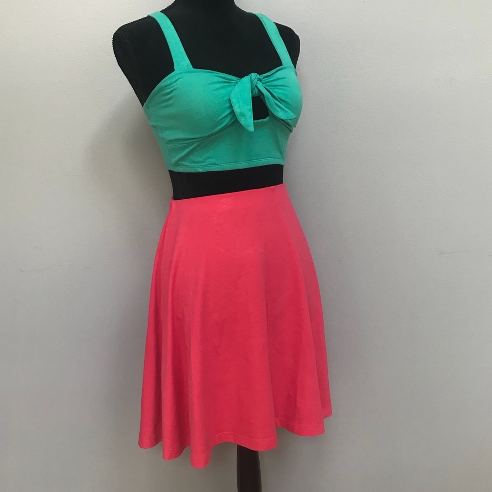 Express High Rise Skater Skirt